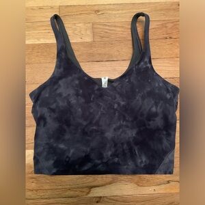 Tie dye align lulu lemon tank top